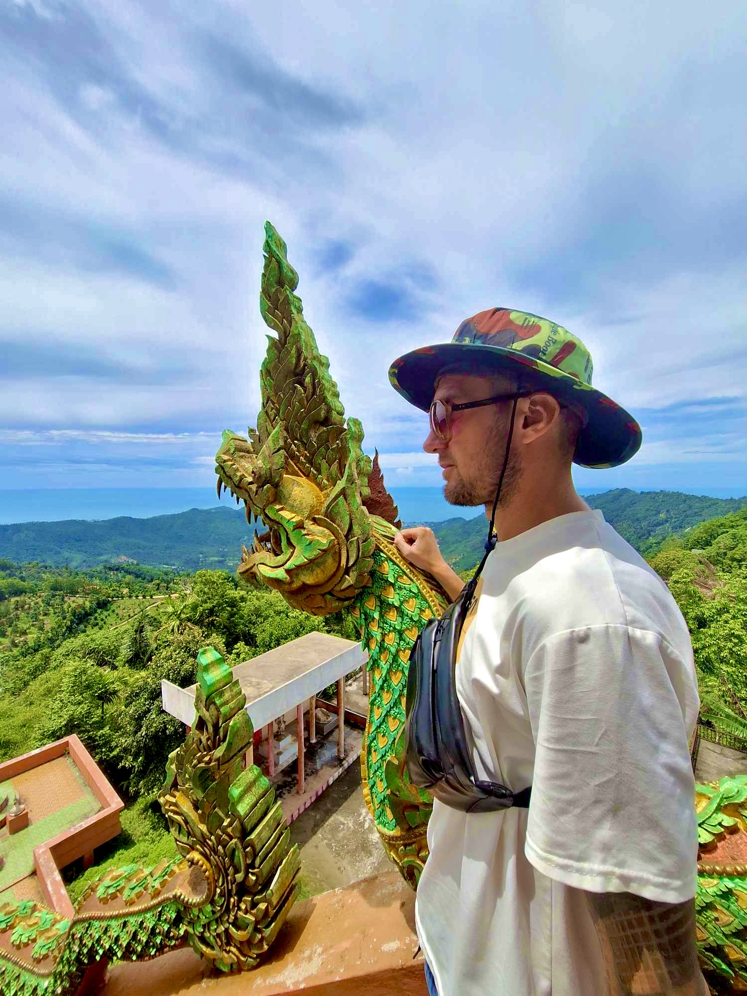 Me at the top of Samui